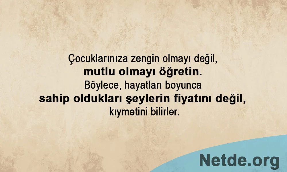 Anlamlı Güzel Sözler