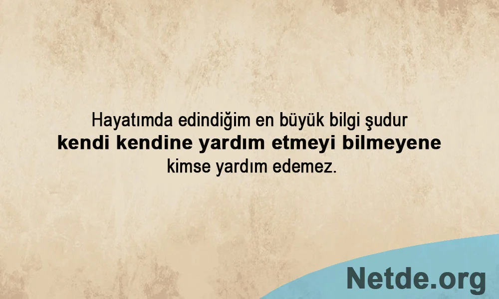 Kısa Güzel Sözler