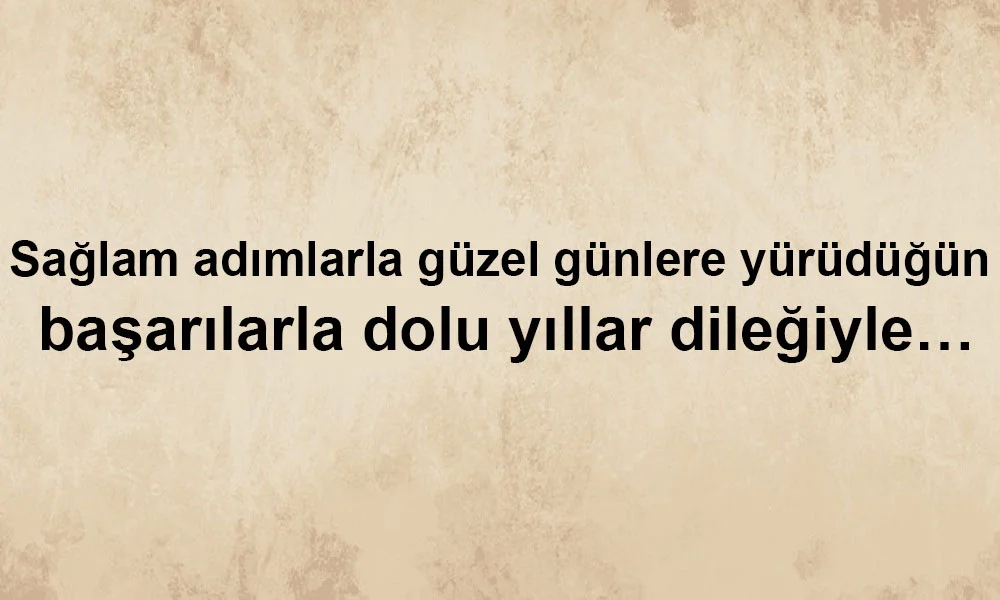 Yıllık Sözleri Yıllık Sözleri