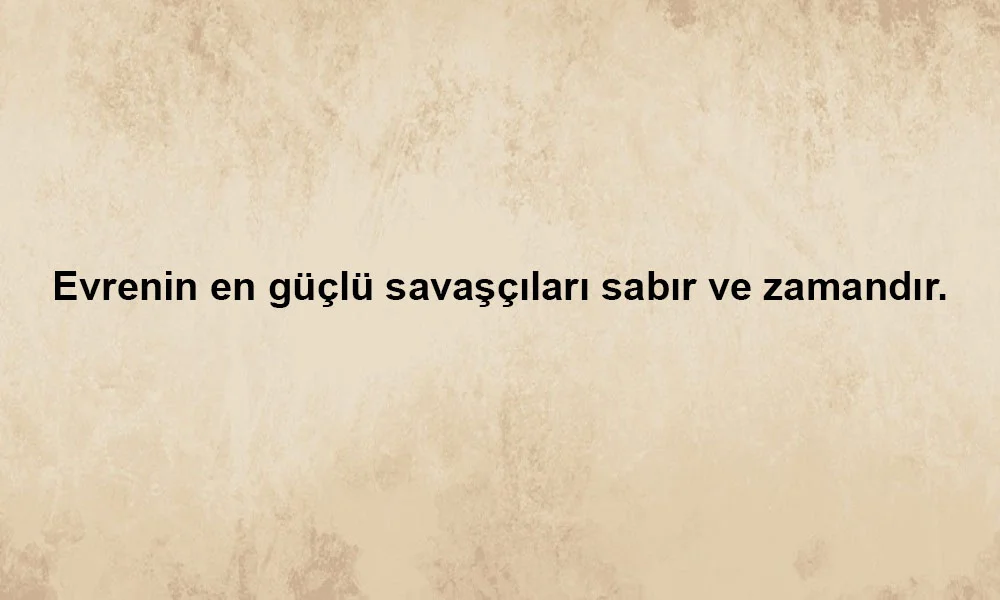 Zaman İle İlgili Güzel Sözler Zaman İle İlgili Güzel Sözler