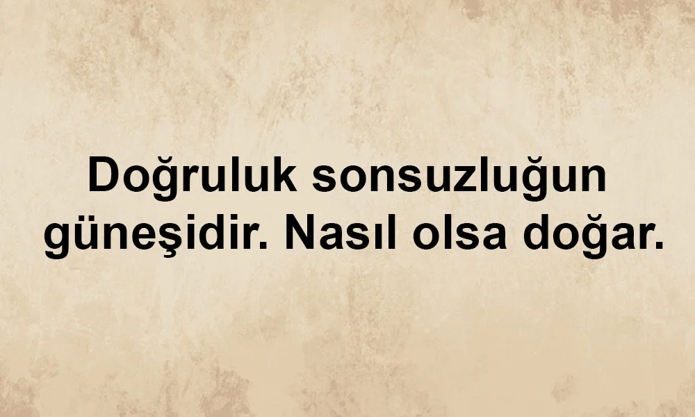 Yeni Başlangıç Sözleri Yeni Başlangıç Sözleri