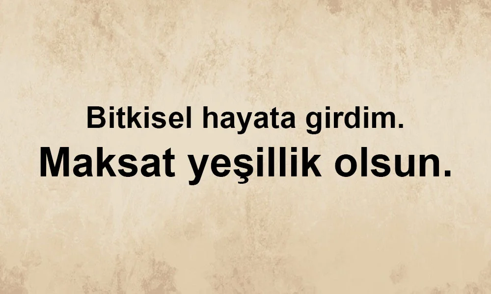 Yeşil İle İlgili Sözler Yeşil İle İlgili Sözler